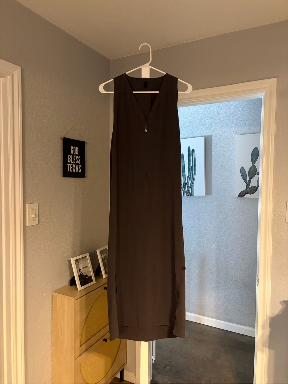 Lululemon Sleeveless Dri Fit Grey Athletic dress